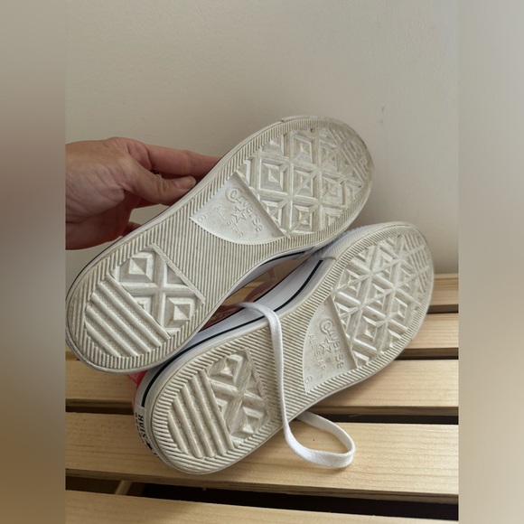 Converse Chuck Taylor Lift High Top Sneakers Womens  US8 Orange Yellow Tie Dye - Picture 8 of 12